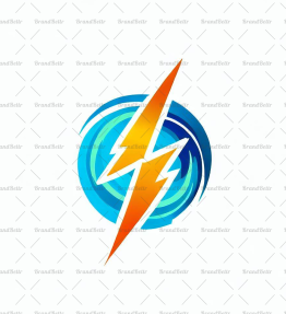 Energiegeladener Blitz